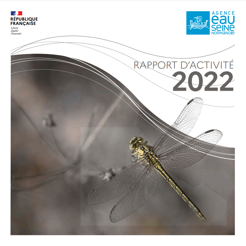couverture du rapport d'activité 2022