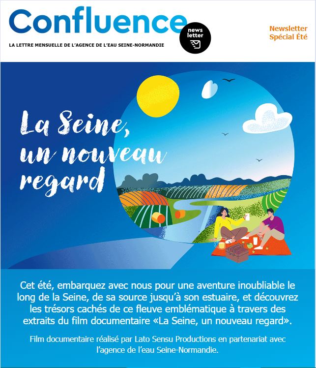 premiere page de la newsletter