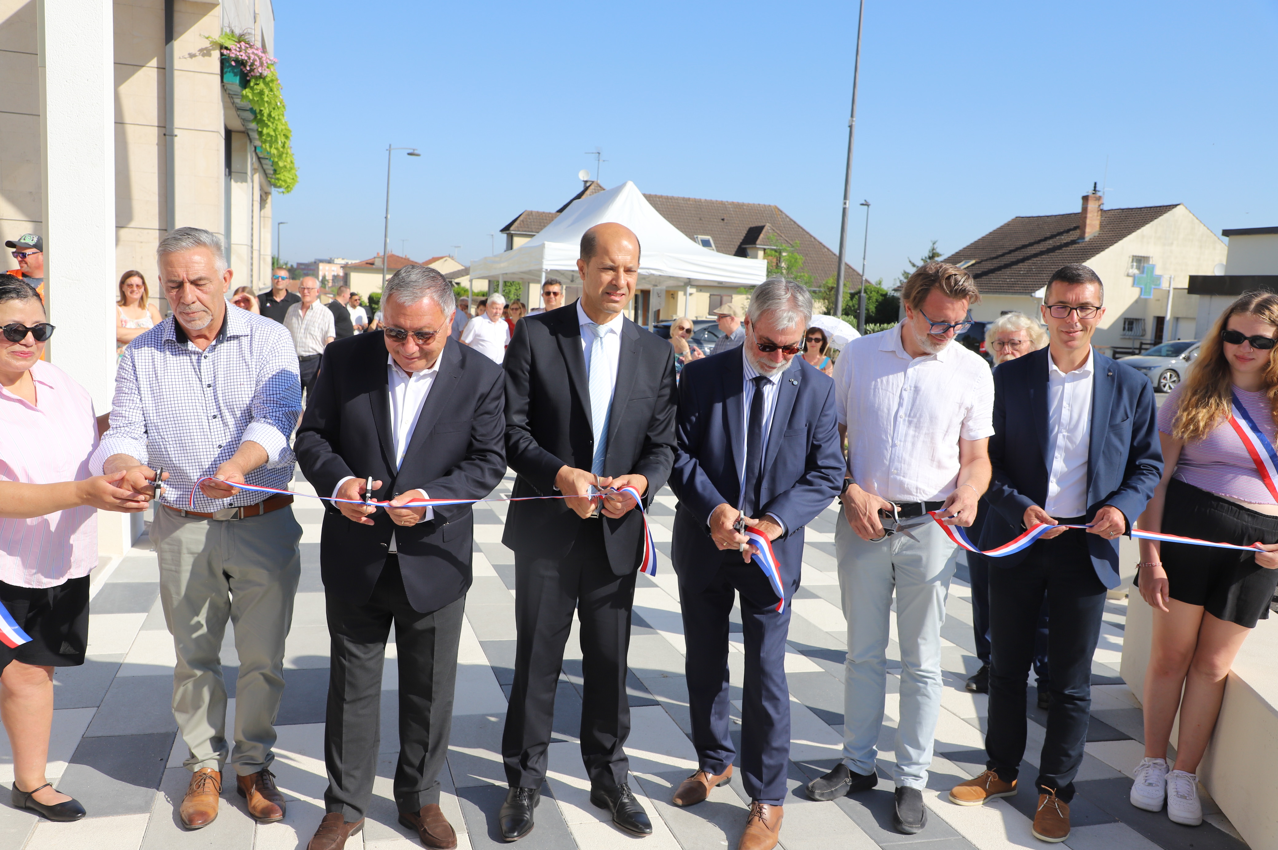 inauguration de la place Paul Beaufort