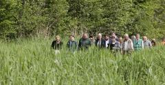 inauguration des travaux de restauration écologique du Grand Marais et de reméandrage du Ru des planchettes en forêt de Compiègne à Saint-Jean au Bois.